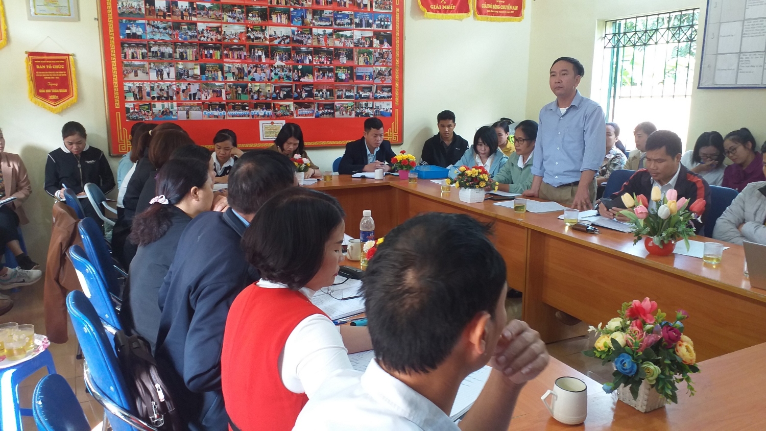 TRƯỜNG PTDTBT TIỂU HỌC QUANG TRUNG VỚI CÔNG TÁC THAM GIA SINH HOẠT CHUYÊN MÔN, CHUYÊN ĐỀ CỤM SỐ 1 NĂM HỌC: 2023-2024