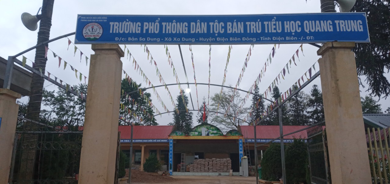 “SƯƠNG MÙ VÀ MƯA PHÙN THÁNG 12 Ở TRƯỜNG PTDTBT TH QUANG TRUNG”